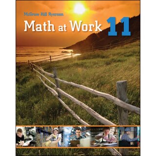 Front cover_Math at Work 11 Student Book
