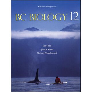 Front cover_BC BIOLOGY 12 STUDENT EDITION