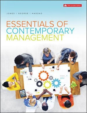 Essentials of Contemporary Management