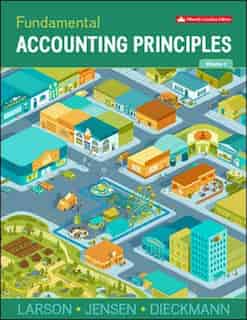 Fundamental Accounting Principles, Vol 1 with Connect with SmartBook COMBO de Kermit D. Larson