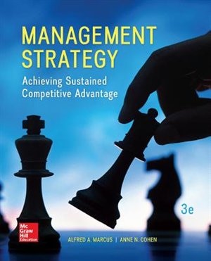 Front cover_Management Strategy: Achieving Sustained Competitive Advantage