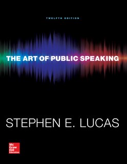 Couverture_The Art Of Public Speaking With Connect Access Card