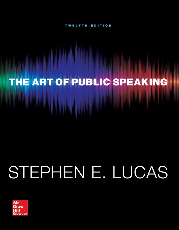 Couverture_The Art Of Public Speaking With Connect Access Card