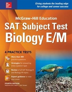 Front cover_McGraw-Hill Education SAT Subject Test Biology E/M 4th Ed.