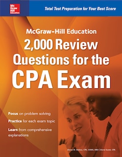 Front cover_McGraw-Hill Education 2,000 Review Questions for the CPA Exam