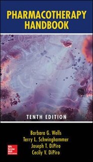 Front cover_Pharmacotherapy Handbook, Tenth Edition