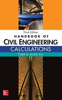 Front cover_Handbook of Civil Engineering Calculations, Third Edition