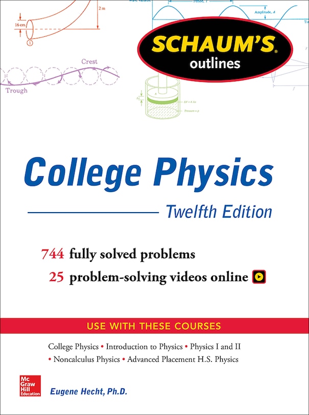 Front cover_Schaum's Outline of College Physics, Twelfth Edition