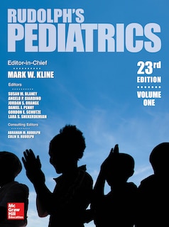 Front cover_Rudolph's Pediatrics, 23rd Edition