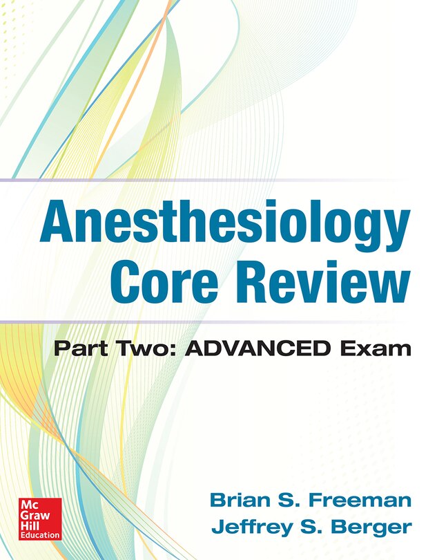 Couverture_Anesthesiology Core Review: Part Two ADVANCED Exam