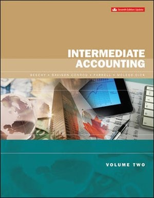 Intermediate Accounting Volume 2 Updated Edition