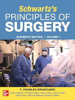 Couverture_SCHWARTZ'S PRINCIPLES OF SURGERY 2-volume set 11th edition