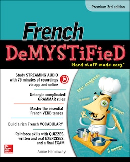 Front cover_French Demystified, Premium 3rd Edition