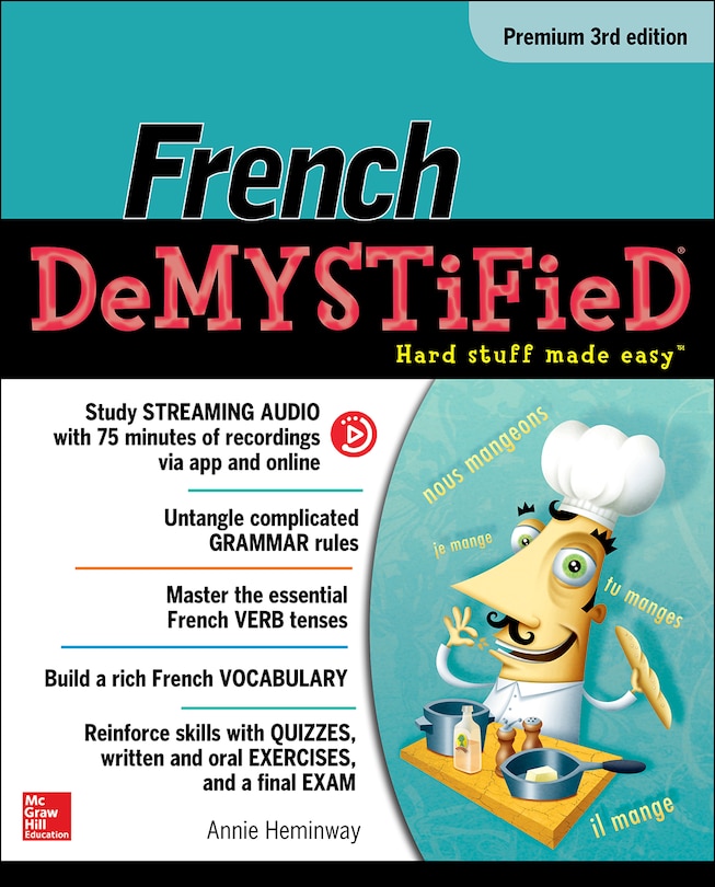 Front cover_French Demystified, Premium 3rd Edition