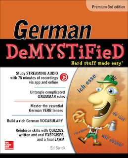 Front cover_German Demystified, Premium 3rd Edition