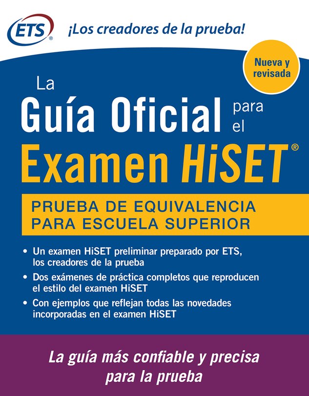 Front cover_La Guia Oficial Para El Examen Hiset