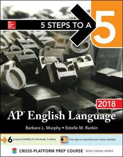 Couverture_5 Steps to a 5: AP English Language 2018