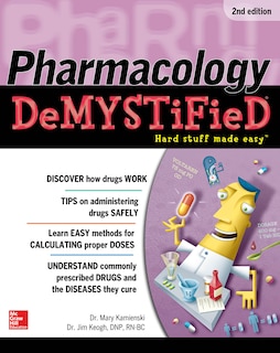 Front cover_Pharmacology Demystified, Second Edition