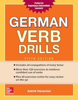 Front cover_German Verb Drills, Fifth Edition