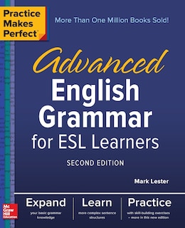 Front cover_Practice Makes Perfect: Advanced English Grammar for ESL Learners, Second Edition