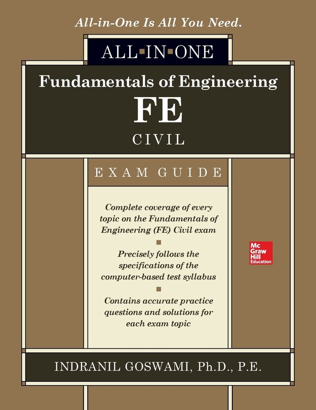 Front cover_Fundamentals of Engineering FE Civil All-in-One Exam Guide