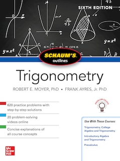 Front cover_Schaum's Outline of Trigonometry, Sixth Edition
