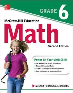 Front cover_McGraw-Hill Education Math Grade 6, Second Edition