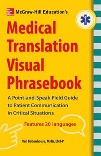 Front cover_McGraw-Hill's Medical Translation Visual Phrasebook PB