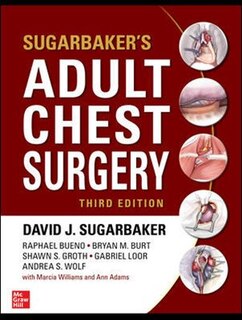 Couverture_Sugarbaker's Adult Chest Surgery, 3rd edition