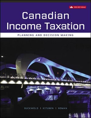 Canadian Income Taxation, 2020/2021