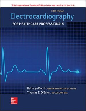 Front cover_ISE Electrocardiography for Healthcare Professionals