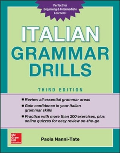 Couverture_Italian Grammar Drills, Third Edition