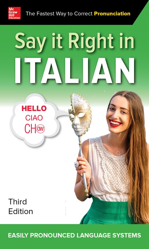 Couverture_Say It Right in Italian, Third Edition