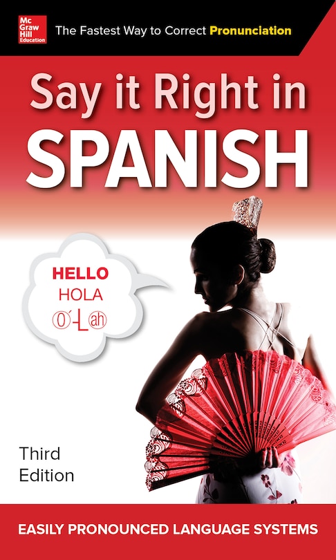 Front cover_Say It Right in Spanish, Third Edition