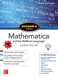 Front cover_Schaum's Outline of Mathematica, Third Edition