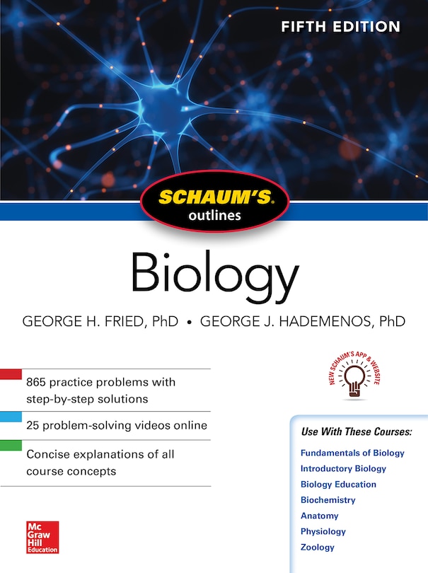 Couverture_Schaum's Outline of Biology, Fifth Edition