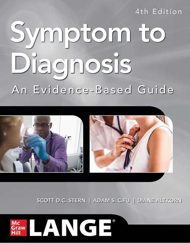 Couverture_Symptom To Diagnosis An Evidence Based Guide, Fourth Edition