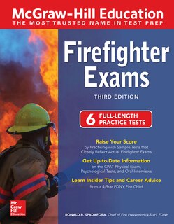 Front cover_McGraw-Hill Education Firefighter Exams, Third Edition