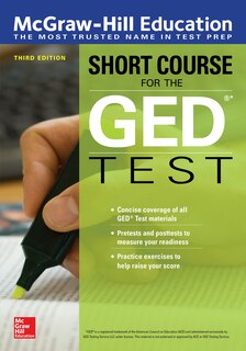 Front cover_McGraw-Hill Education Short Course for the GED Test, Third Edition