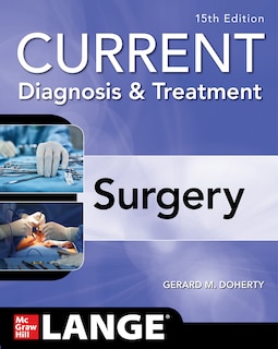 Couverture_Current Diagnosis and Treatment Surgery, 15th Edition