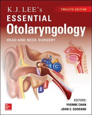 Front cover_KJ Lee's Essential Otolaryngology, 12th edition