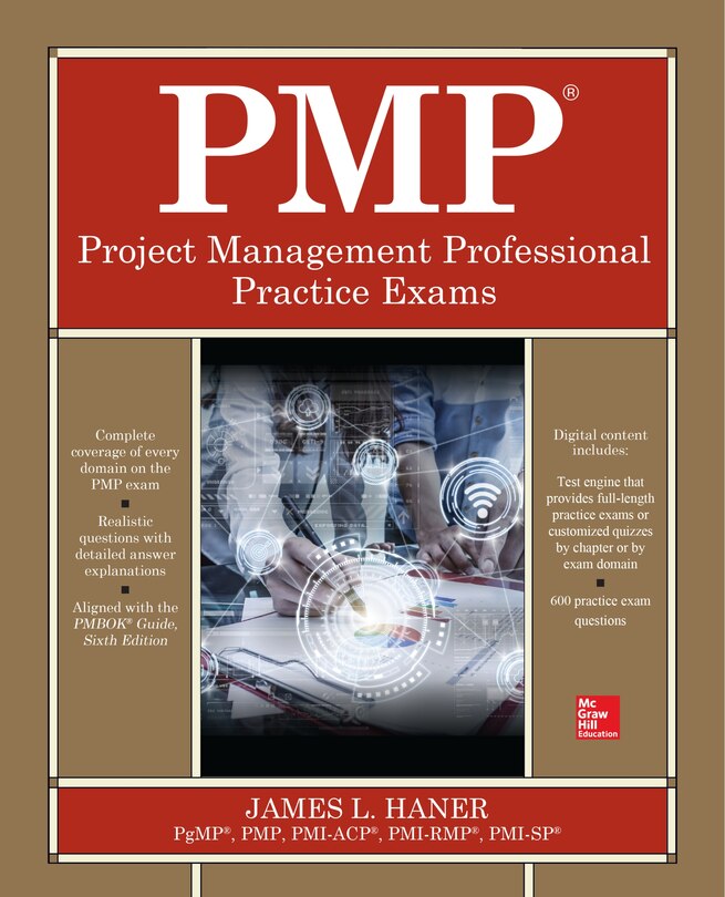 Front cover_PMP Project Management Professional Practice Exams