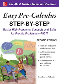 Front cover_Easy Pre-Calculus Step-by-Step, Second Edition