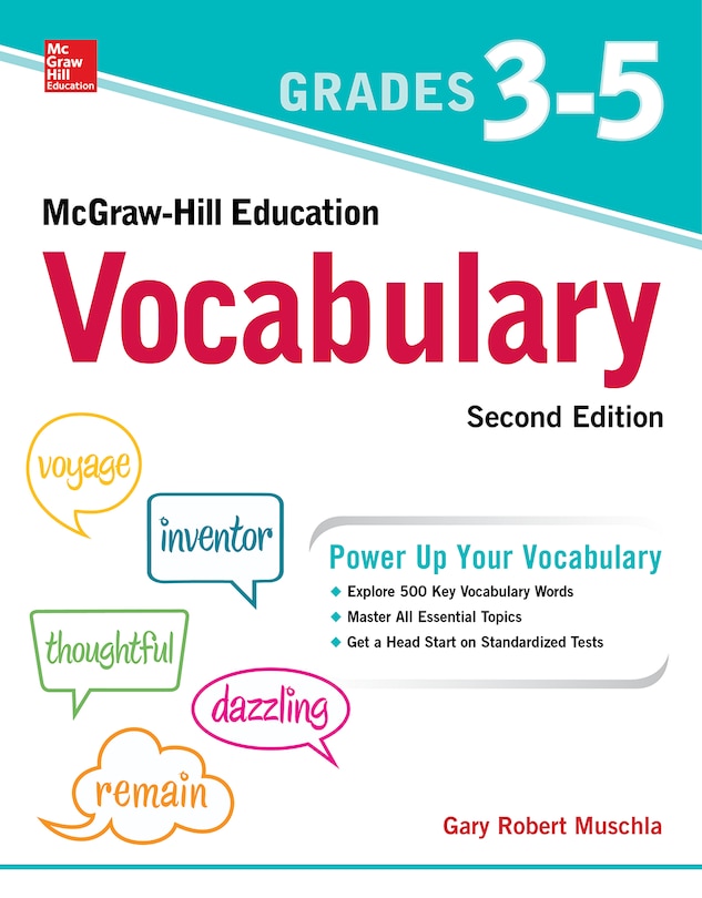 Front cover_McGraw-Hill Education Vocabulary Grades 3-5, Second Edition
