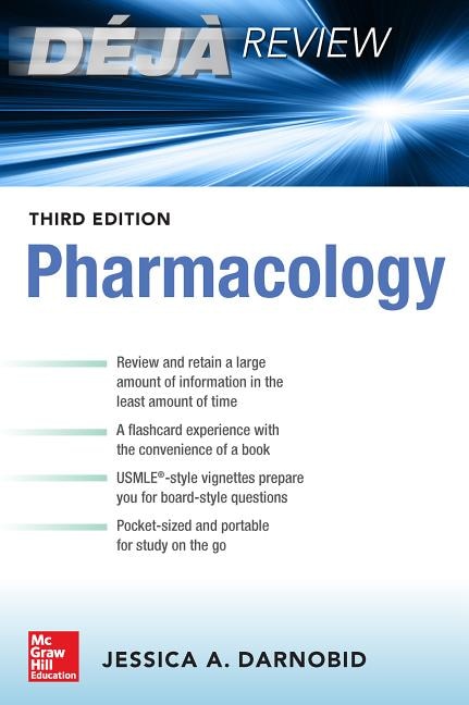 Deja Review:  Pharmacology, Third Edition