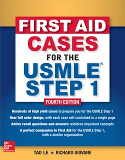 Front cover_First Aid Cases for the USMLE Step 1, Fourth Edition