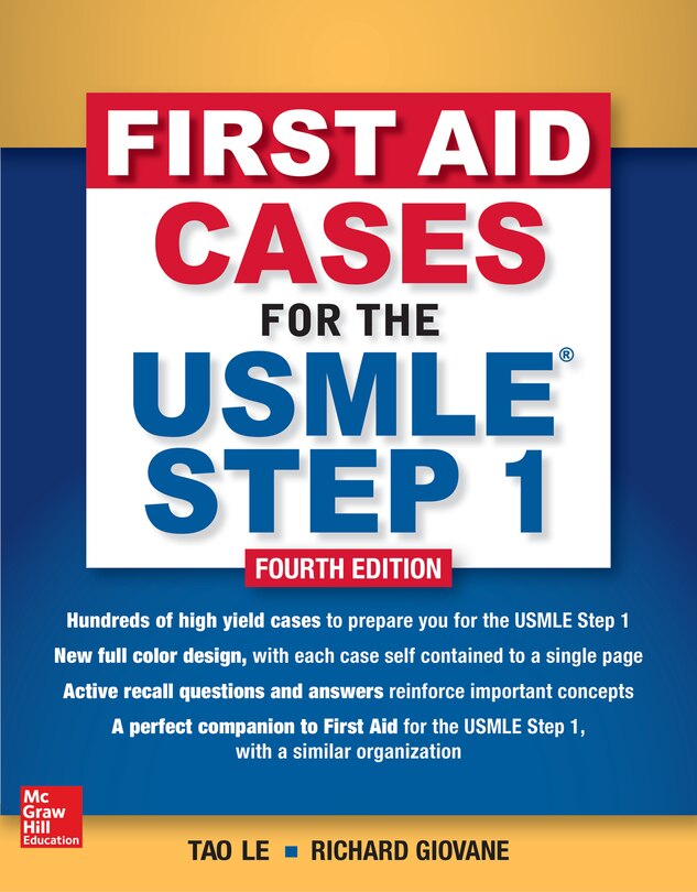 Front cover_First Aid Cases for the USMLE Step 1, Fourth Edition
