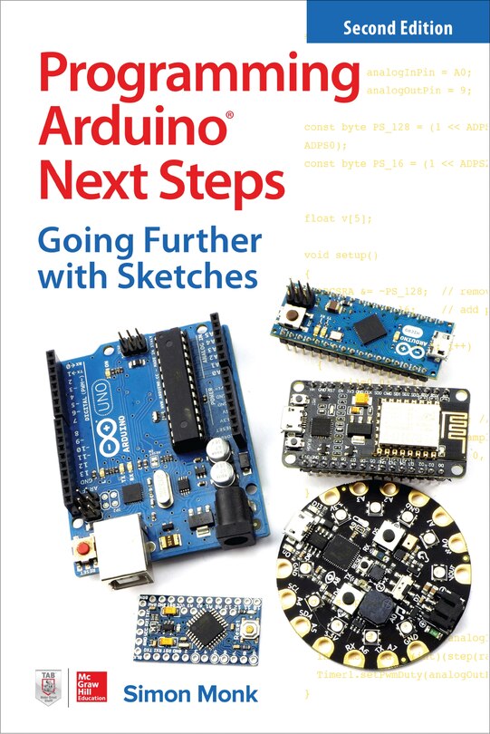 Front cover_Programming Arduino Next Steps: Going Further with Sketches, Second Edition