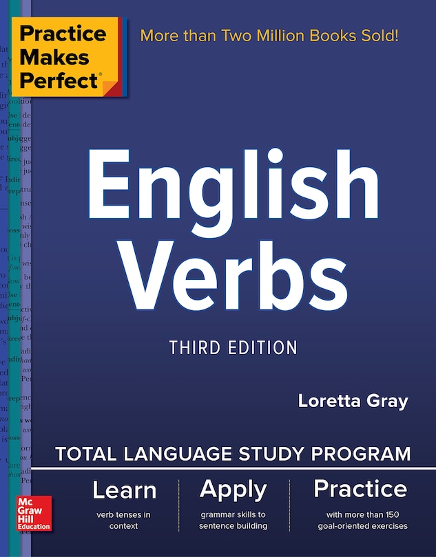 Front cover_Practice Makes Perfect: English Verbs, Third Edition
