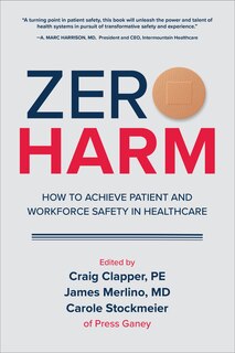 Couverture_Zero Harm: How to Achieve Patient and Workforce Safety in Healthcare